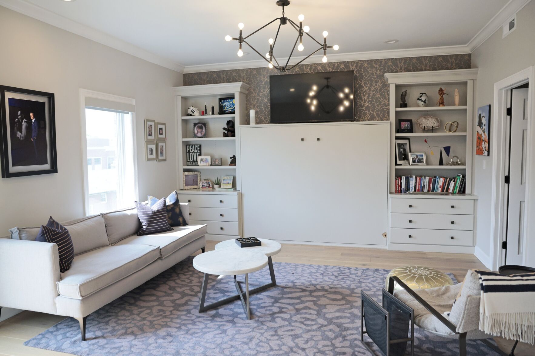 At home with Roel Vestjens and Cheryl Vallely in their Clayton condo